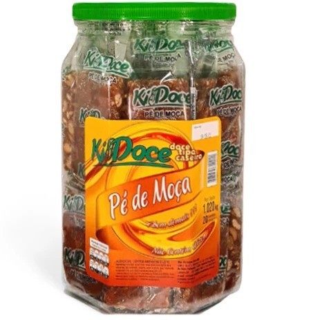 Doce Pé de Moça Pote Ki-Doce c/20un em Oferta na Shopee
