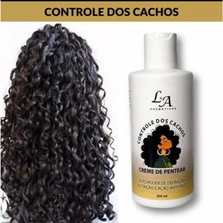 Creme de Pentear -  Controle dos Cachos  com Óleo de Linhaça e Macadâmia em Oferta na Shopee