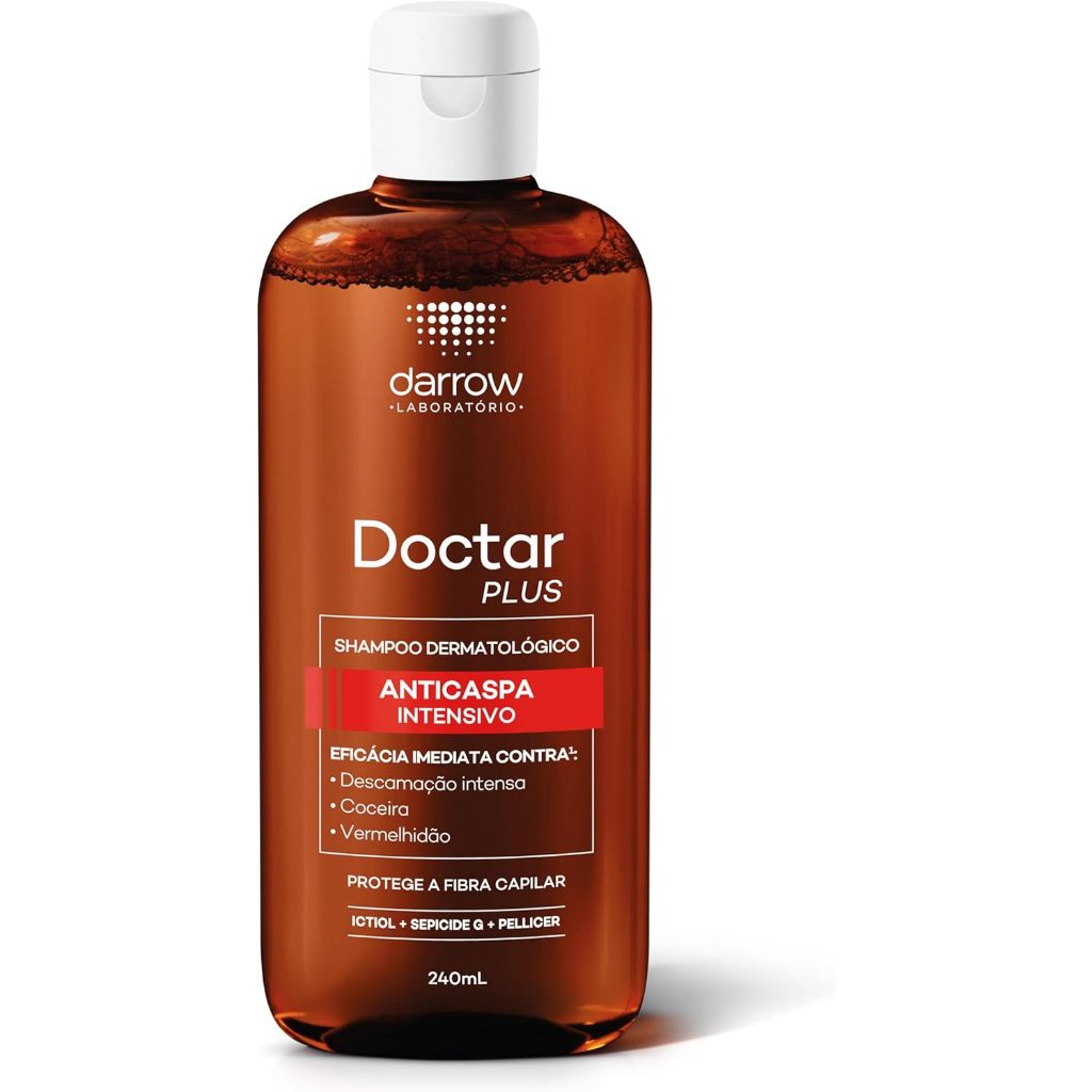 Shampoo Dermatológico Doctar Plus Anticaspa Intensivo Com 240ml em Oferta na Shopee