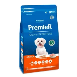 Ração Premier Raças Específicas Maltês para Cães Adultos 1Kg