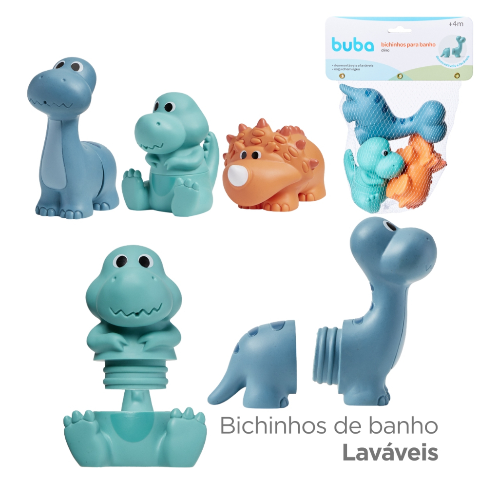 Brinquedo de Banho para Bebê Buba Bichinho de Banho Lavável Brinquedo para Piscina em Oferta na Shopee