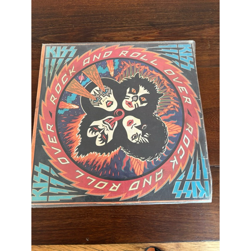 Lp Kiss - Rock and Roll Over (1976)