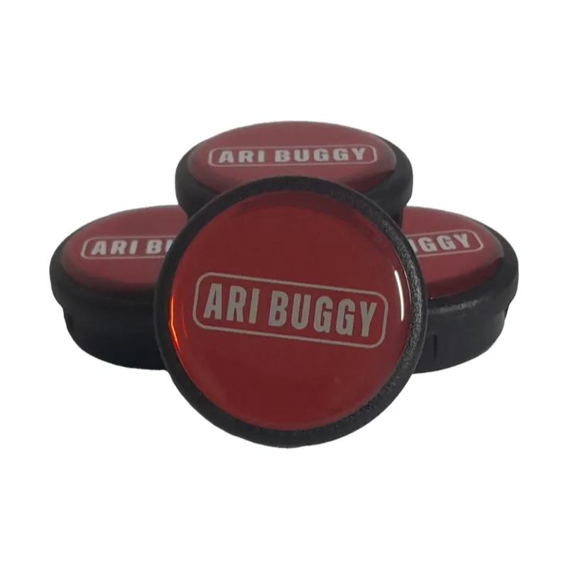 Kit com 4 Calotas Tampa do Cubo Mini Buggy Ari buggy - para Cubos Estrela e Xingu, variedades de cor