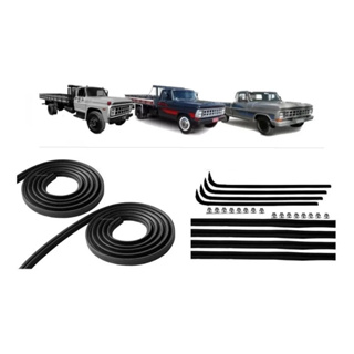 Kit Borracha Canaleta E Pestana Porta F1000 F4000 1972 A 1992 em Oferta na Shopee