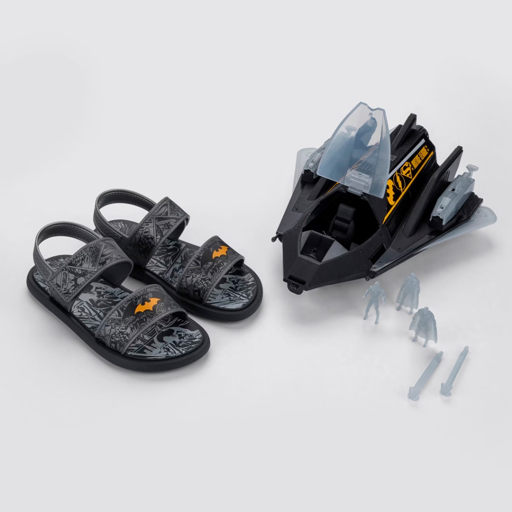 Sandalia Menino Batman Liga Da Justiça Galaxy Grendene Kids 23265 em Oferta na Shopee