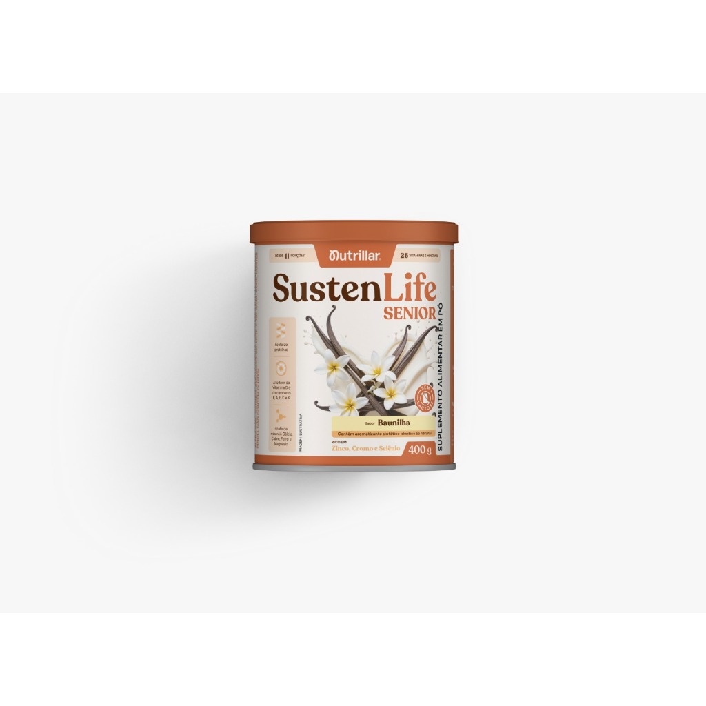 Sustenlife - Senior, Suplemento Nutricional Sabor Baunilha