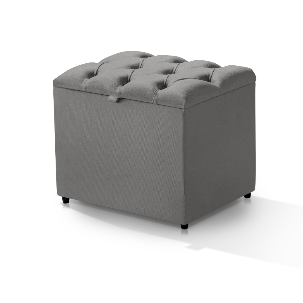 PUFF SALA MODERNO BAU ORGANIZADOR BRINQUEDOS SAPATEIRA MULTIUSO BRINQUEDOS ENXOVAIS