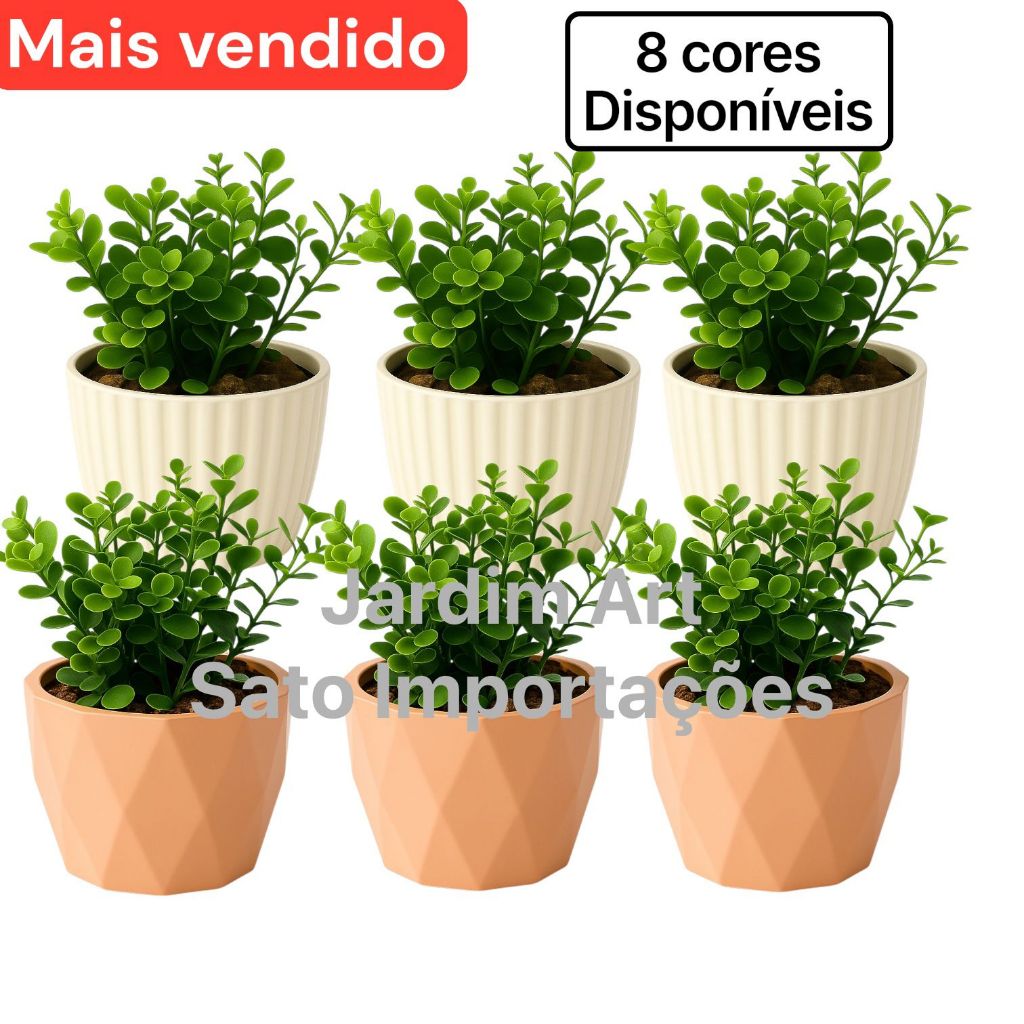 Buchinho Artificial com Vaso: Onde Comprar | BuscaProdutos