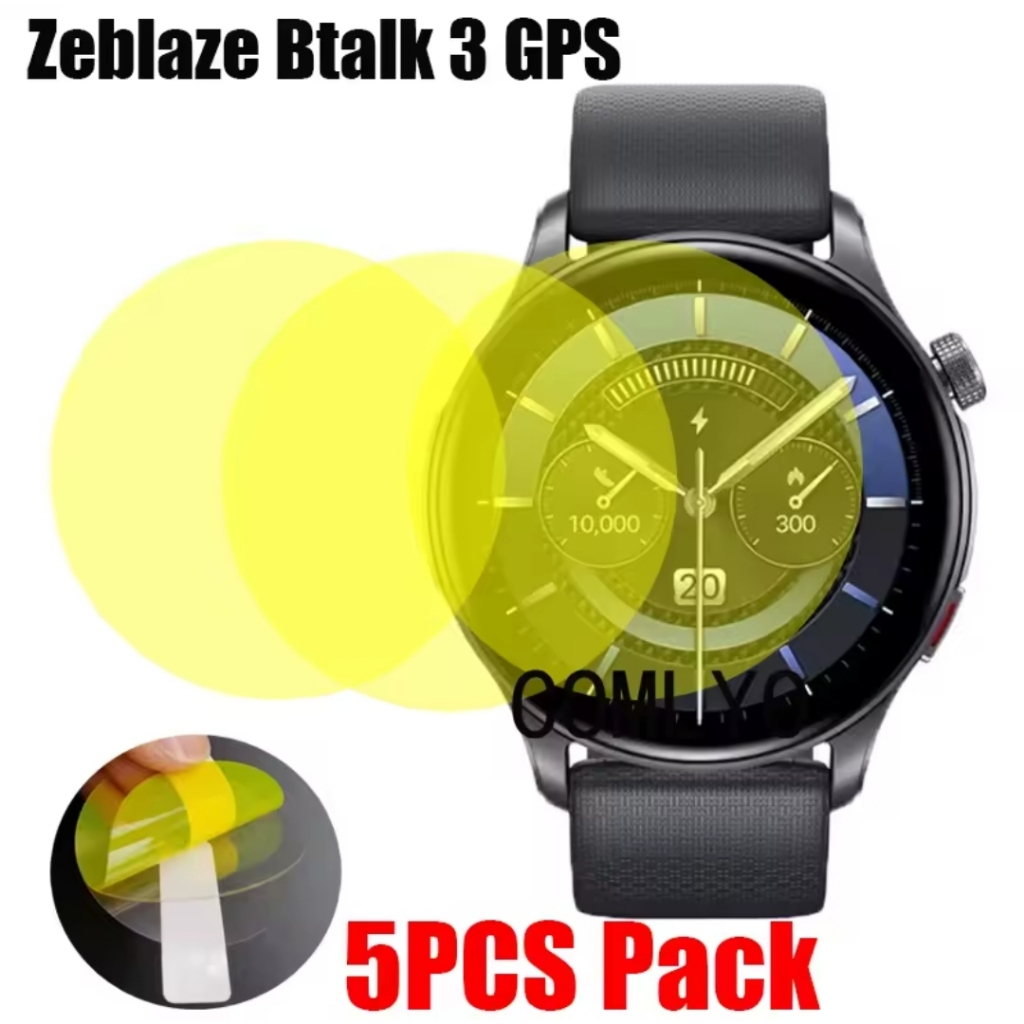 Pelicula Zeblaze Btalk 3 Gps  Hidrogel Protetor De Tela Zeblaze Btalk 3 GPS Pronta Entrega em Oferta na Shopee