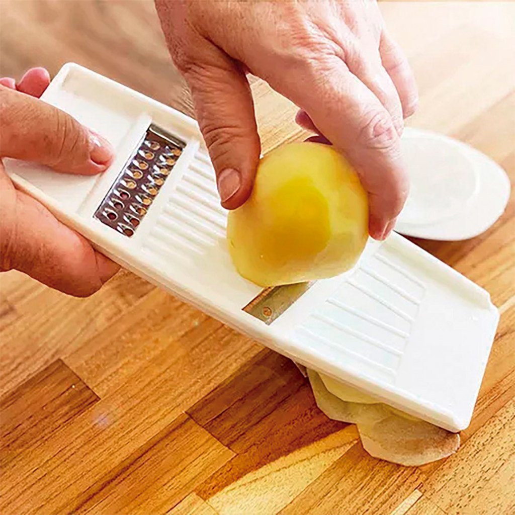 Cortador e Ralador de Legumes para Uso Doméstico Casa Organizada Prático e Funcional