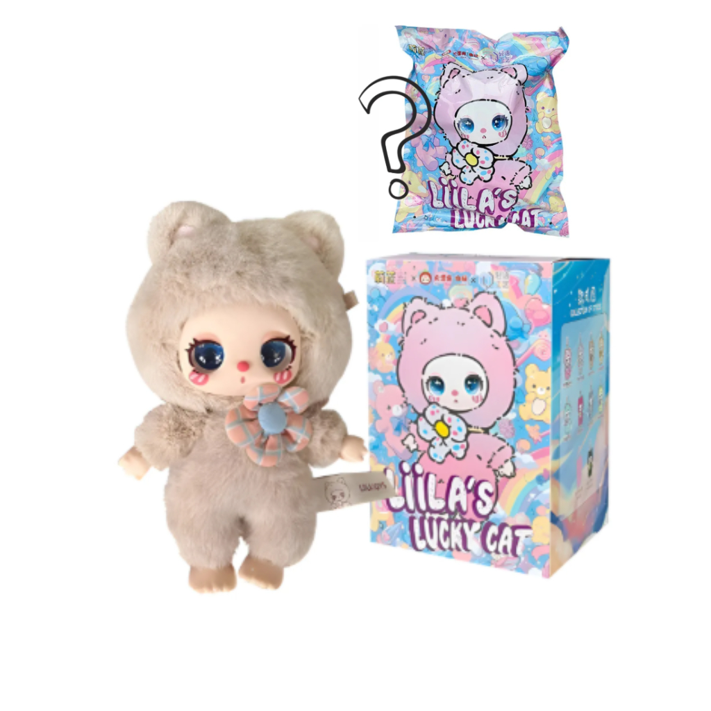 Chaveiro Boneca Lilla's Lucky Cat Caixa Surpresa