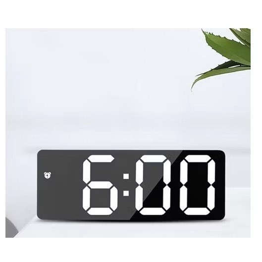 Relógio Digital De Mesa E Parede Led Com Data E Alarme