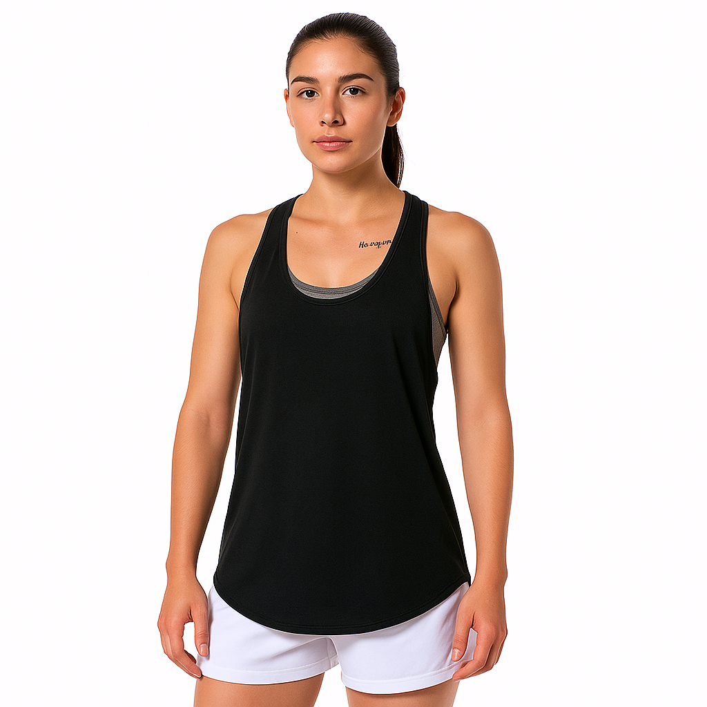 Regata Academia Fitness Tapa BumBum Camiseta Treino Fitness