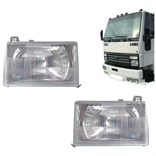 Par De Farol Caminhão Ford Cargo Antigo Ano 1985 A 2000 em Oferta na Shopee