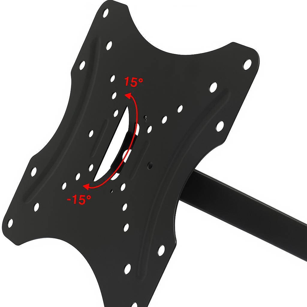 Suporte Para Tv Articulado 14 Até 42 Polegadas - Cor Preto Suporte Universal ENVIO IMEDIATO
