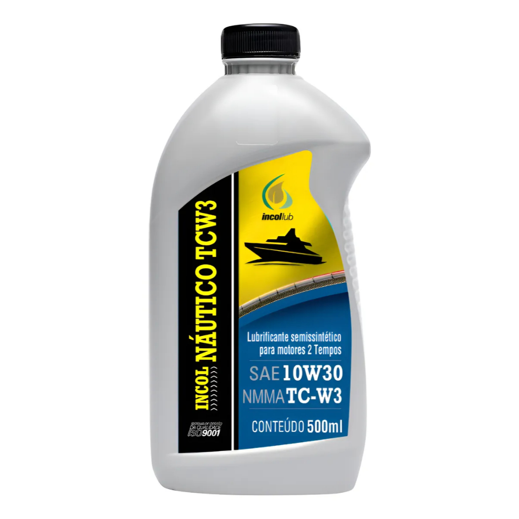 Oleo Motores de Popa Lubrificante 2 Tempos  TCW3 1/2 Litro ( 500ml ) barco lanche jet ski em Oferta na Shopee