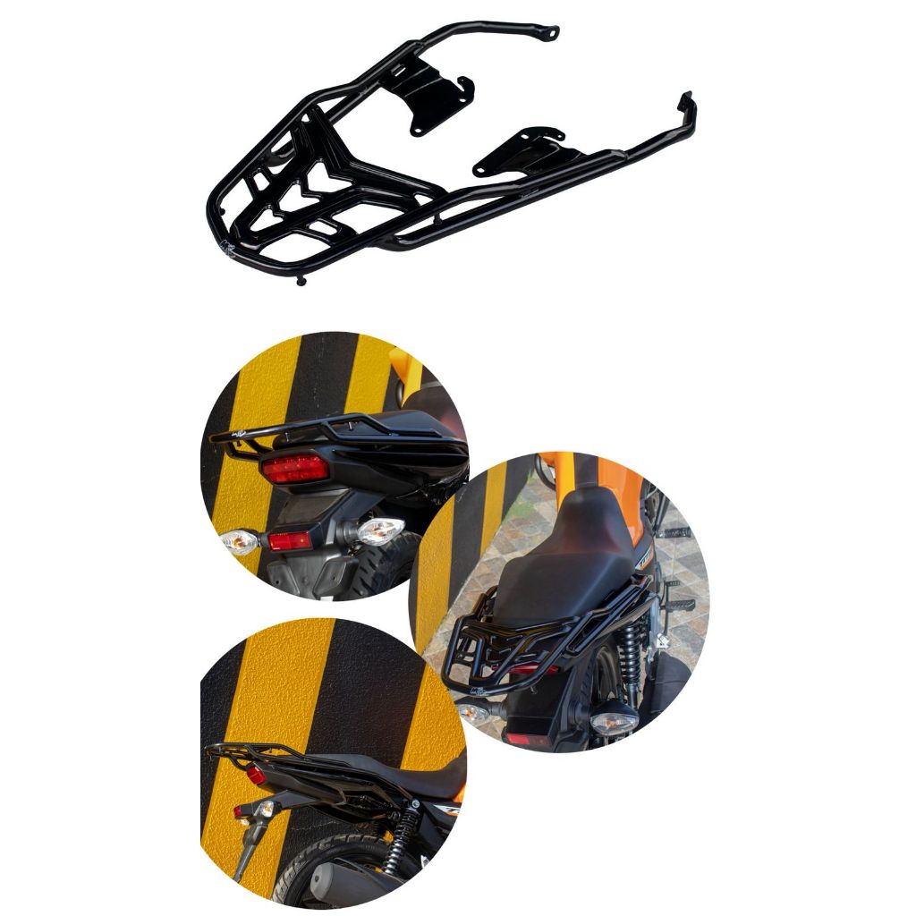 Bagageiro vision Longo Para Cg Titan Fan Start 160 2025 Em Diante em Oferta na Shopee