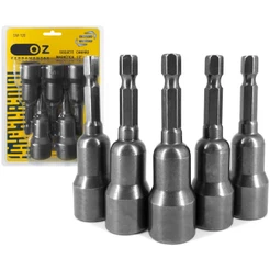 Adaptador Soquete Magnético 65mm 1/2 Pol Sextavado 5 Peças