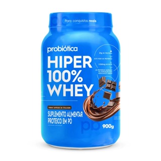 Whey Probiótica Hiper 100% Chocolate Com 900g em Oferta na Shopee
