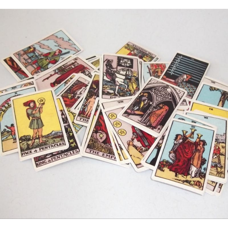 Adesivos Tarô Waite Arcanos maiores e Baralho Completo 22 ou 78 cartas Journal Decoração Caderno de Estudo em Oferta na Shopee