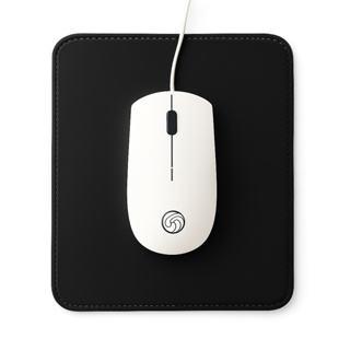Mouse Pad Pequeno Couro Preto em Oferta na Shopee