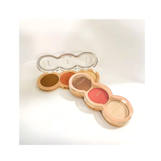 Paleta de Iluminador, Blush e Contorno - Belle Angel em Oferta na Shopee