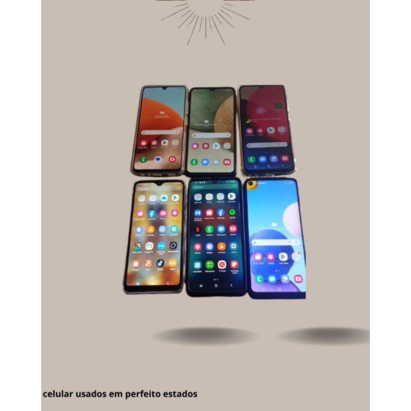 celular usado bem cuidado