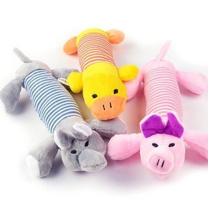 Brinquedo Para Cachorro Mordedor Com Apito Interativo Pelucia Animais Para cães Pet Raças Pequenas