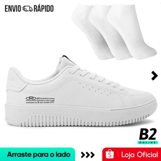 Tênis Olympikus Eros Feminino Tamanho Grande + 3 Pares de Meias em Oferta na Shopee