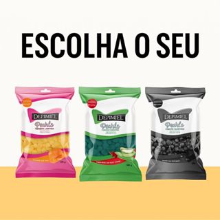 Cera Depilatória Quente Depimiel  Elástica Granulado Profissional 500g em Oferta na Shopee