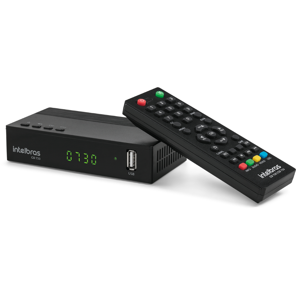Conversor e gravador digital para TV Intelbras CD 730