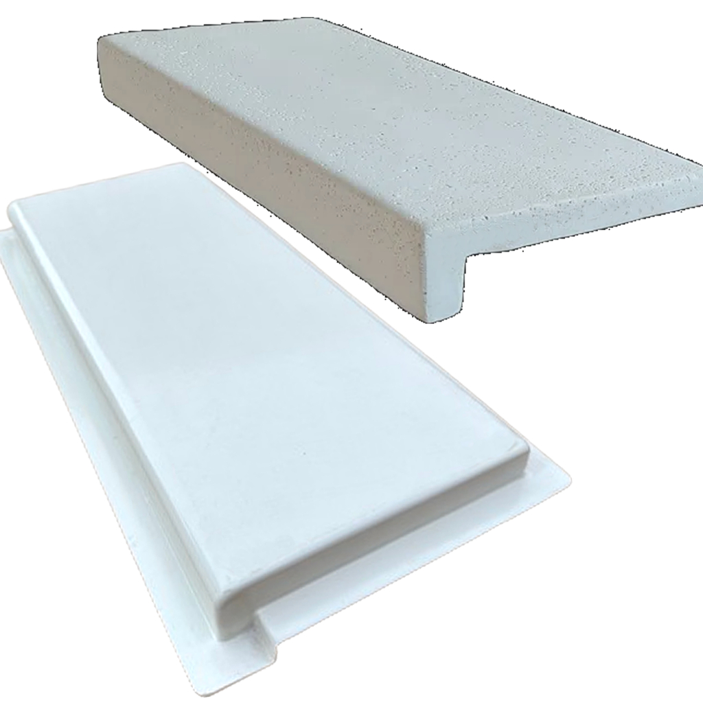 4 Forma 3d Borda Grega De Piscina 50x25 Abs 2mm Molde de Borda de Piscina Grega