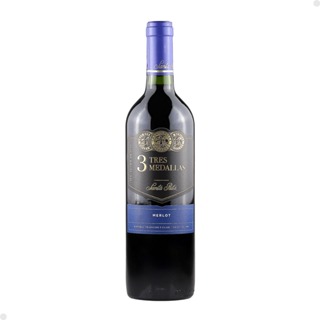 Vinho Chileno Santa Rita 3 Medallas Merlot Tinto 750ml em Oferta na Shopee