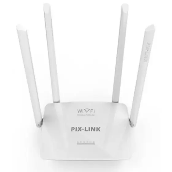 Roteador Wireless 300Mbps 4 Antenas Pix-Link Lv-Wr08