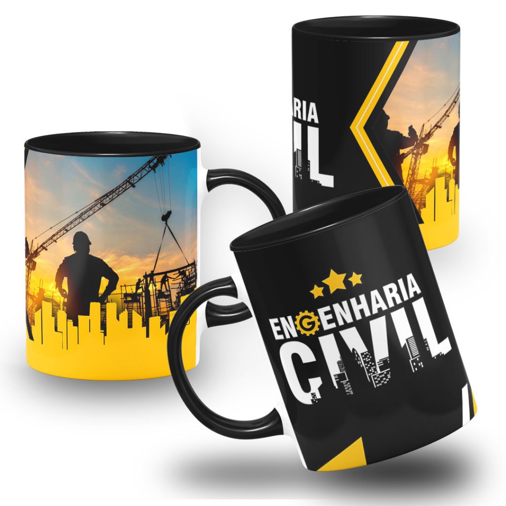 Caneca Engenharia - Profissão Engenharia Civil com Nome
