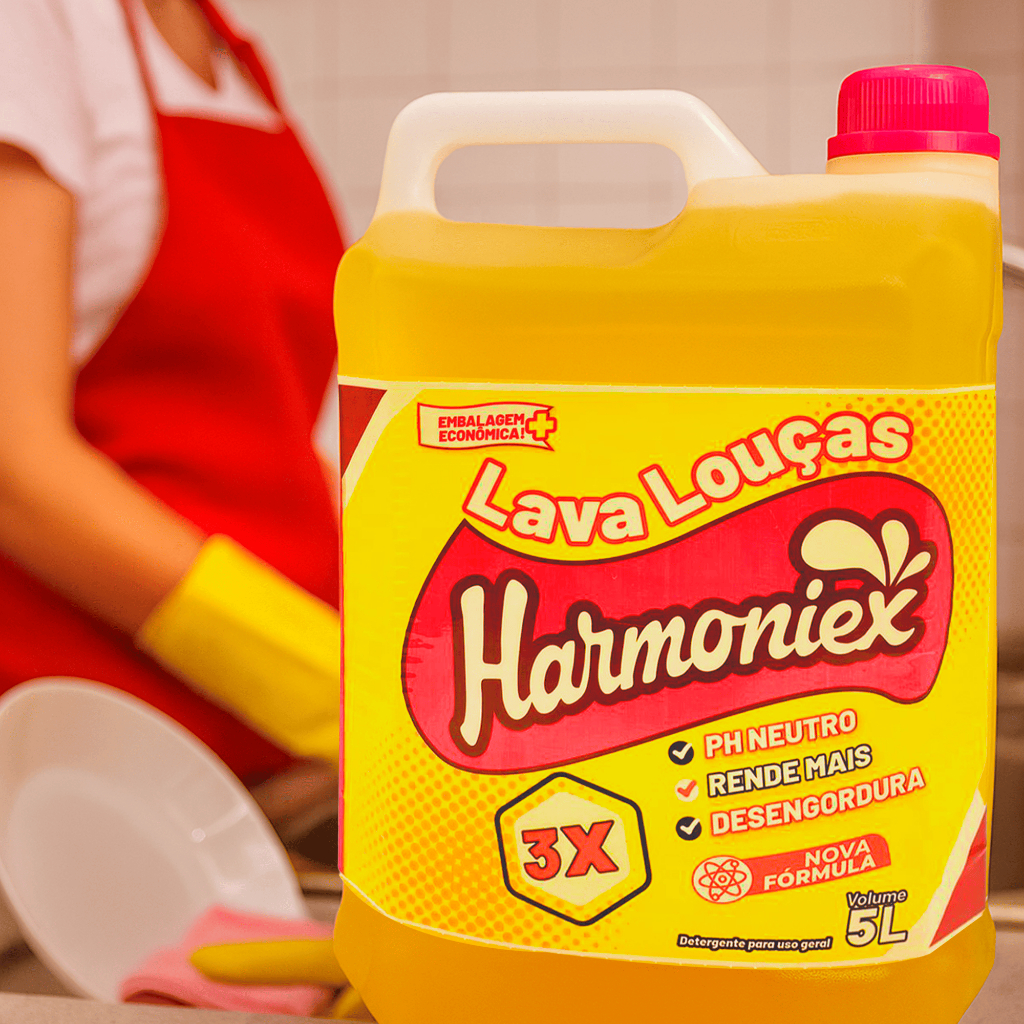 Detergente neutro Lava Louça Harmoniex 5 litros