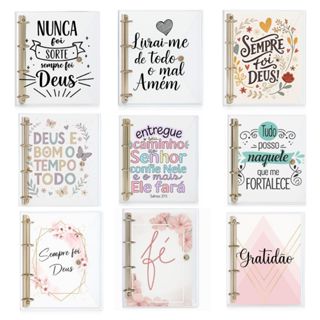 Fichário Caderno Universitário Cristal 4 Argolas Escolha Sua Capa em Oferta na Shopee