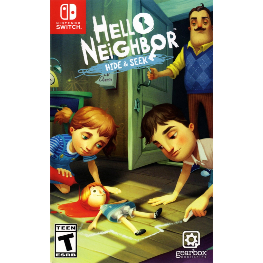 Hello Neighbor Hide & Seek Switch Usado Mídia Americana (somente cartucho)