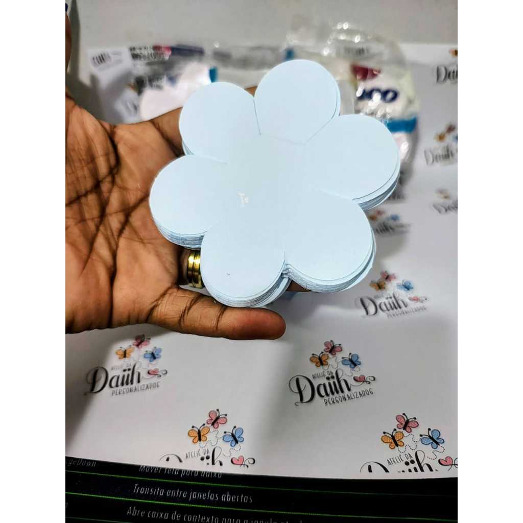 Forma Para Doces 6 Petalas