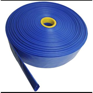 MANGUEIRA FLAT 2 POLEGADAS AZUL DE 30 METROS A 5 METROS, ESCOAR OU BOMBIAR AGUA E ESGOTO em Oferta na Shopee