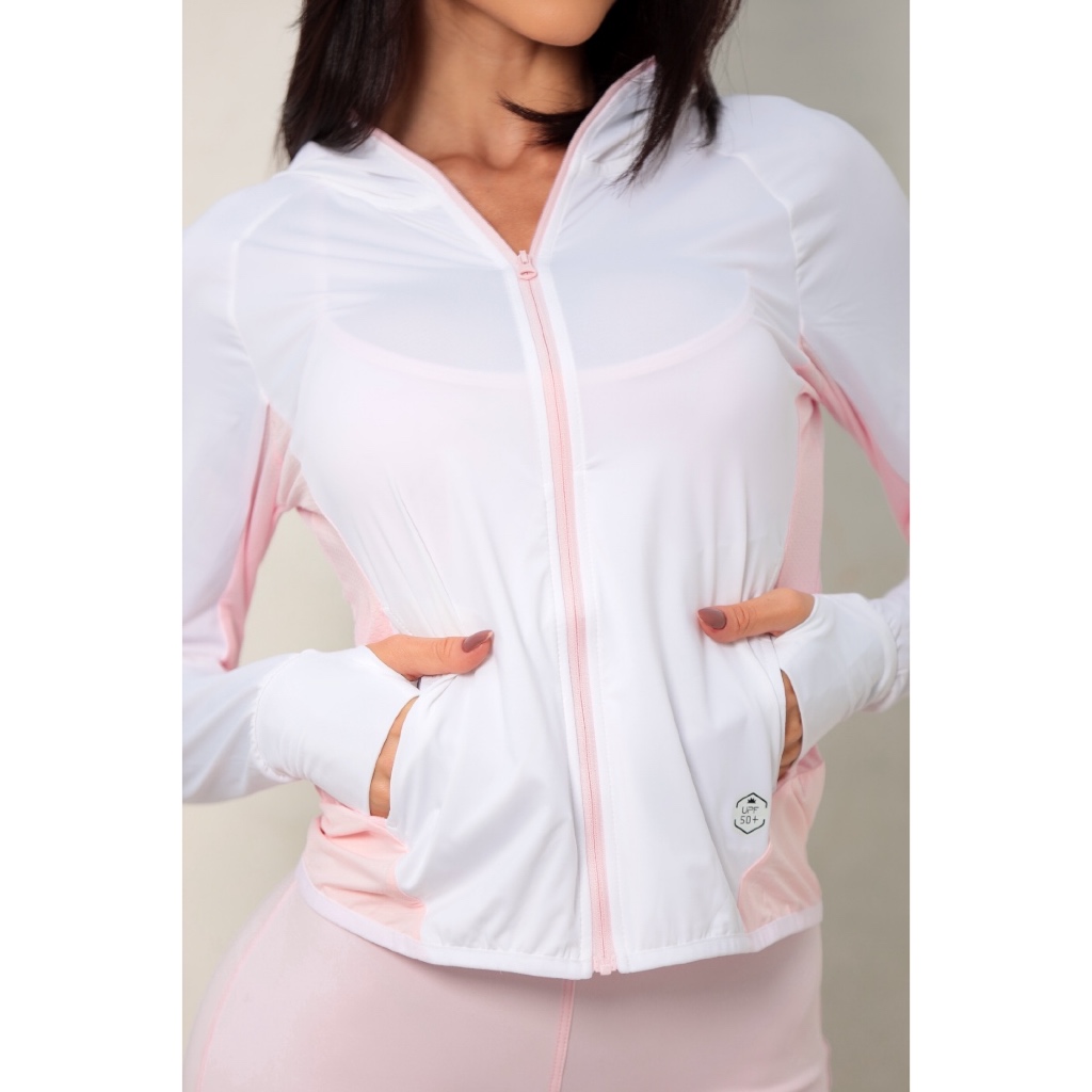 Casaquinho Fitness Impermeável: Proteção UV Total e Tecnologia Anti-Suor para Seu Conforto em Oferta na Shopee