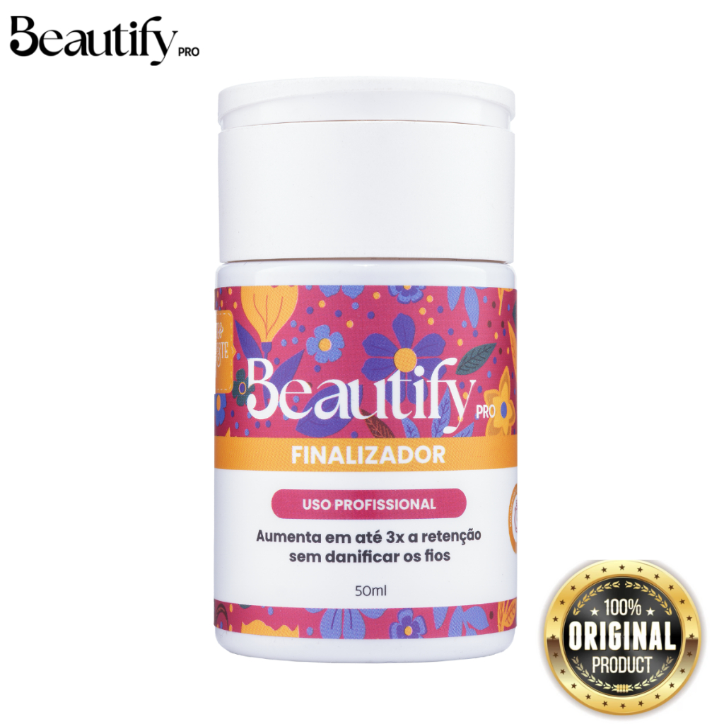 Beautify Pro Finalizador Acelerador 50 ml – Linha Norte e Nordeste +3× Retenção Polimerização Rápida