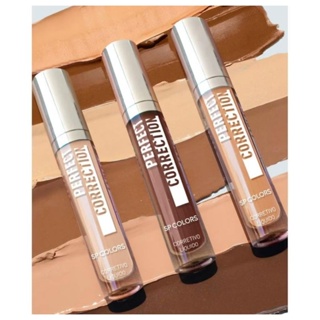 Corretivo Facial Perfect Correction - Alta Cobertura Resistente a Água - SP Colors em Oferta na Shopee