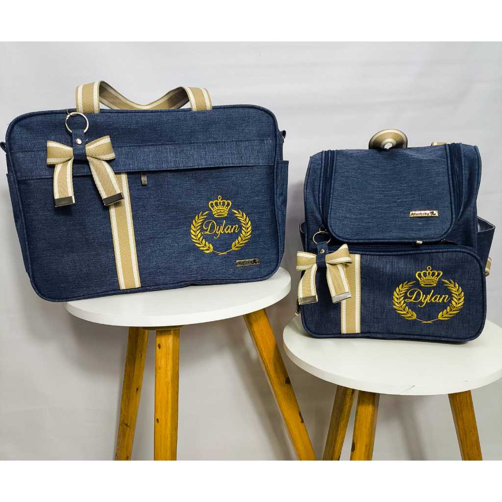 Kit Bolsas Maternidade Dream Bag 2 Peças Personalizadas em Oferta na Shopee