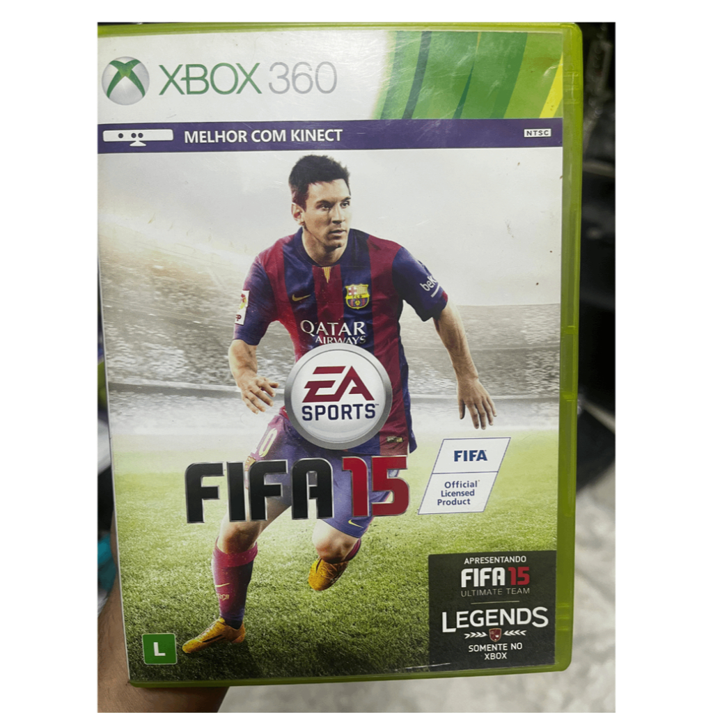 jogo fifa 15 fifa 2015 xbox 360 mídia física (português) (usado)jogo fifa 15 fifa 2015