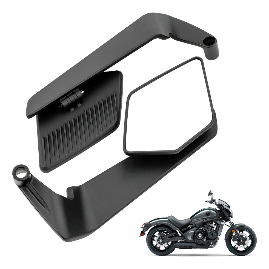 New Airfoil Retrovisor Asa De Vento Universal PAR COMPATIVEL COM MOTOS HONDA YAMAHA TODAS em Oferta na Shopee