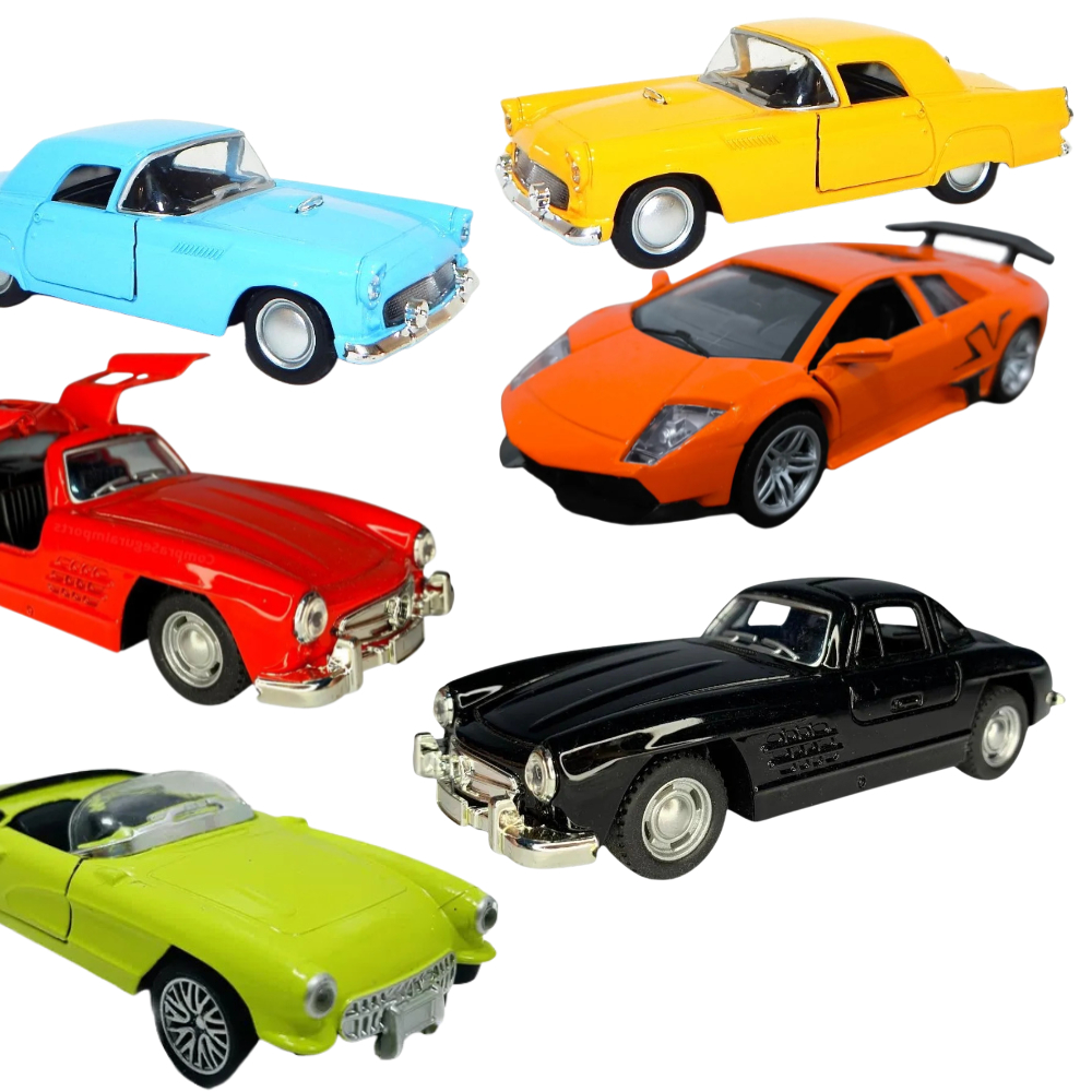 Miniaturas de Carros Antigos e Clássicos 1:32 – Coleção Metal Diecast