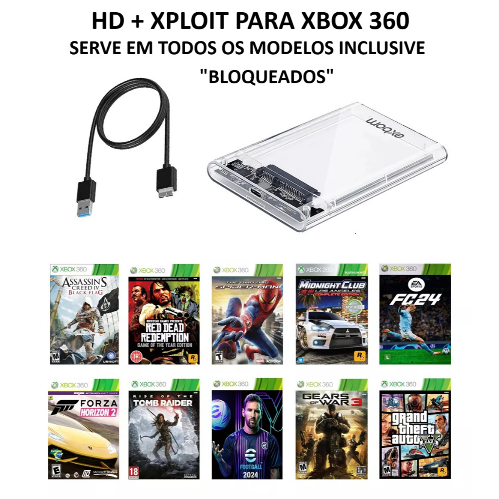 Todos Jogos para Xbox 360: Onde Comprar | BuscaProdutos