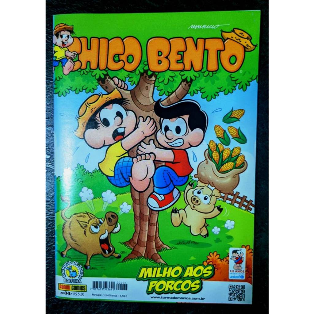 Gibi Chico Bento 34 - Editora Panini 2018 - Turma Da Mônica