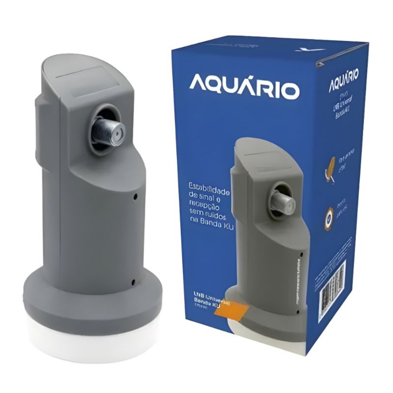 LNBF Universal Monoponto Aquário DTH-01 Parabólica Digital sky claro tv em Oferta na Shopee